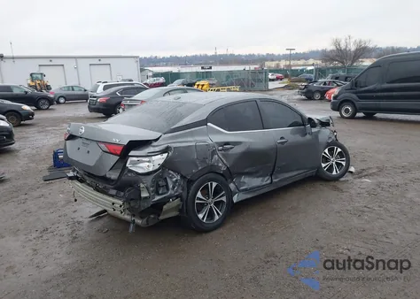 2021 Nissan Sentra Sv Xtronic Cvt z USA, uszkodzony, nr VIN 3N1AB8CV4MY294408